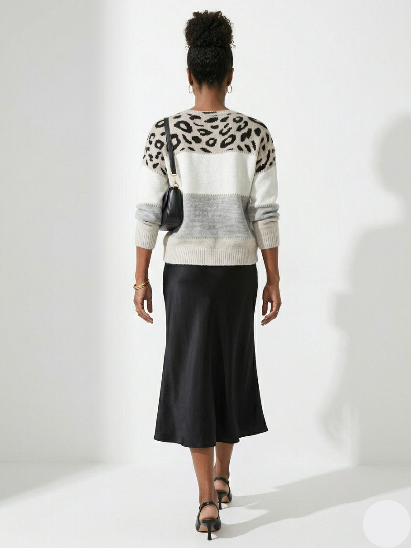 Brindley London | Leopard Elegance Sweater