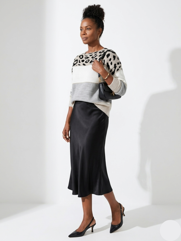 Brindley London | Leopard Elegance Sweater