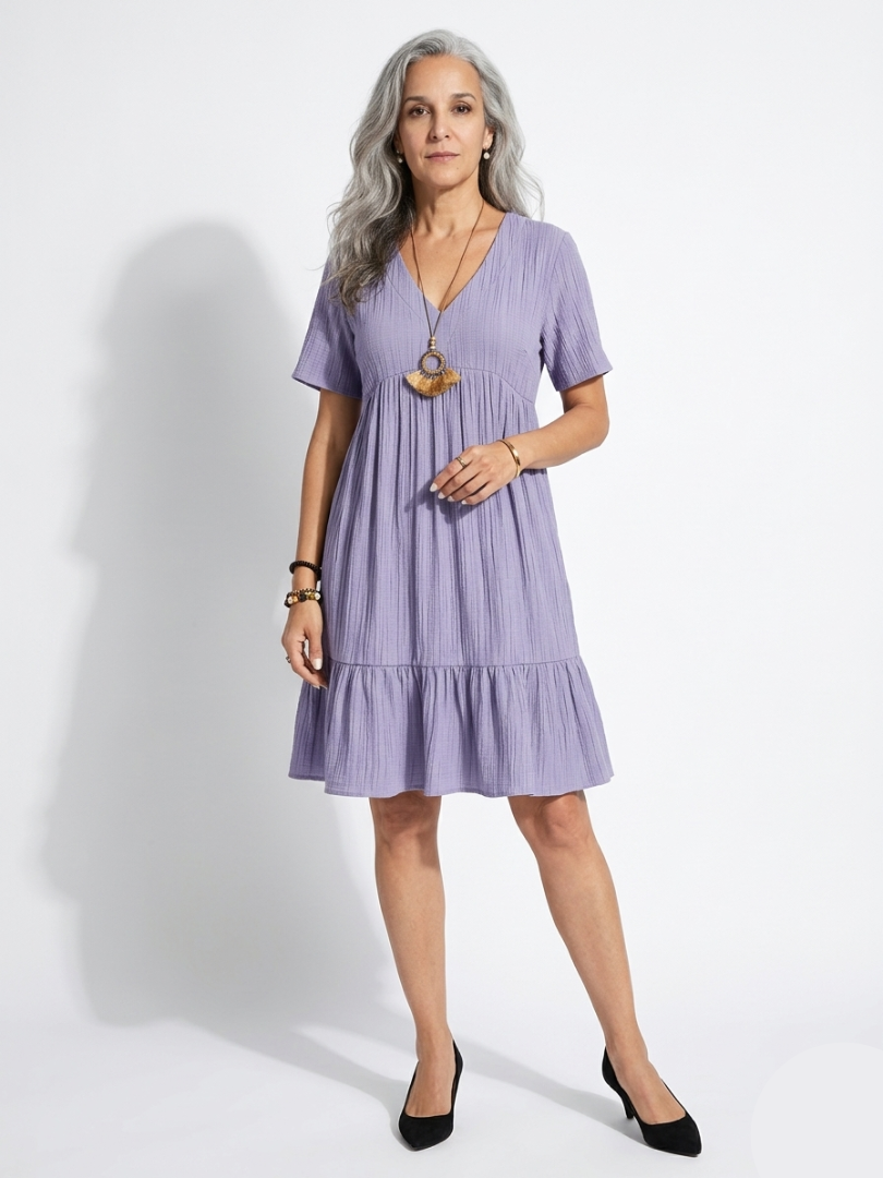 Brindley London | Casual Short-Sleeve Dress