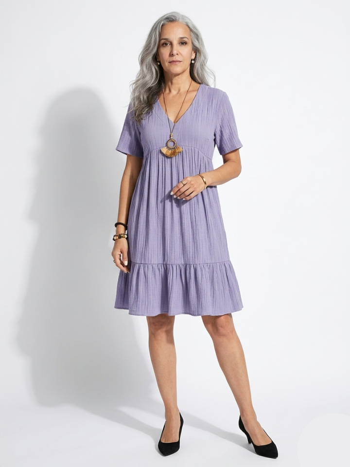 Brindley London | Casual Short-Sleeve Dress