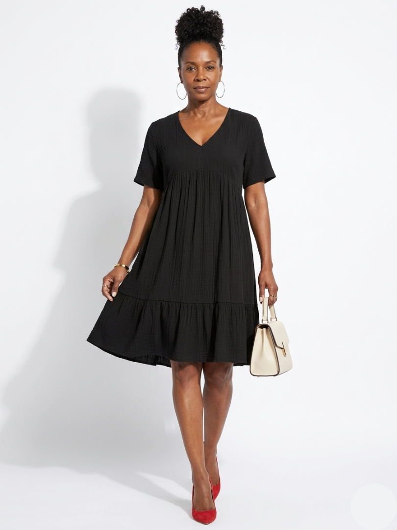 Brindley London | Casual Short-Sleeve Dress