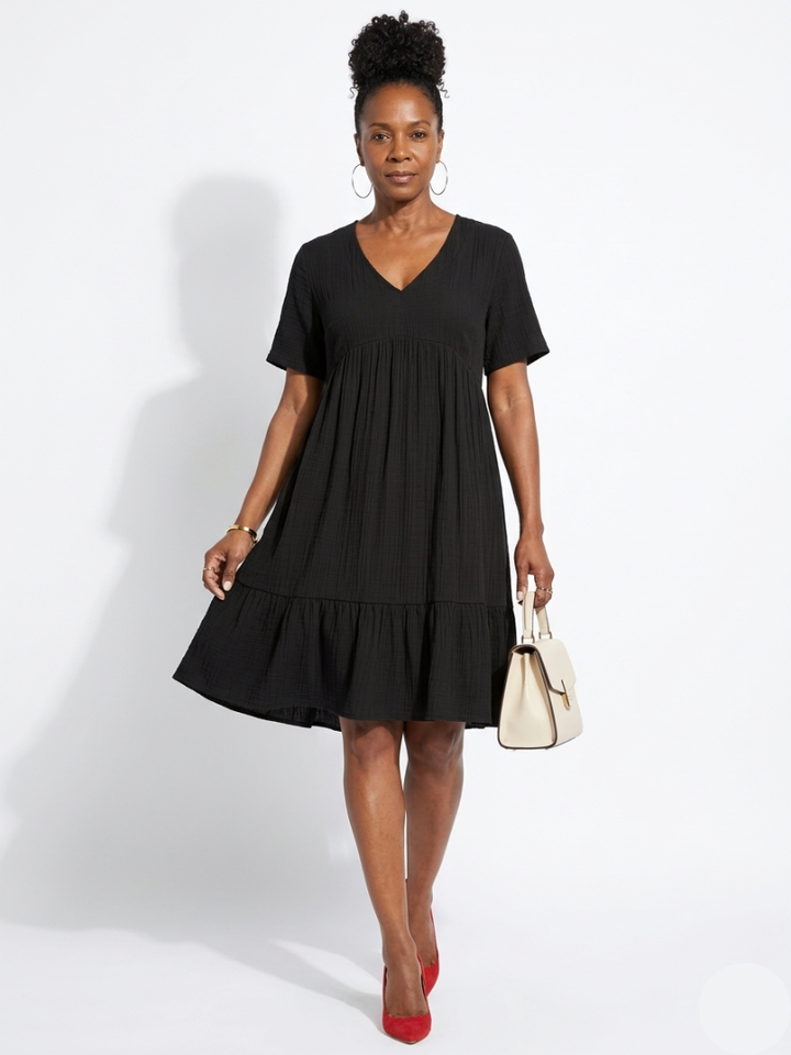 Brindley London | Casual Short-Sleeve Dress